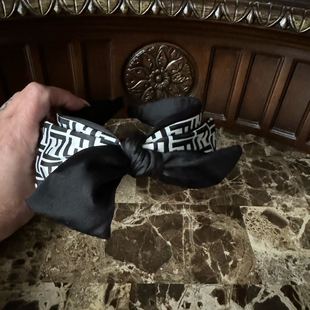 Black and White headband